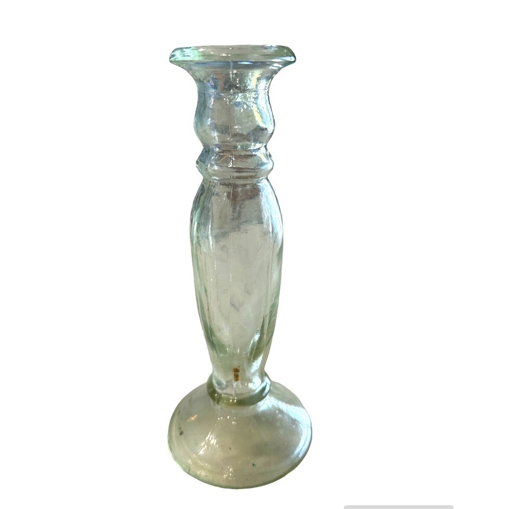 Antique Pressed Glass Bud Vase GAO MI
